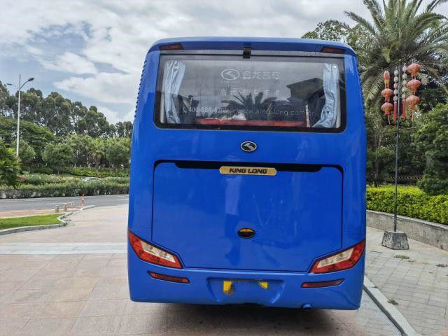 중고 투어 버스 모델 XMQ6859 브랜드 Kinglong 35 석 낮은 킬로미터 유로 III 중고 미니 코치