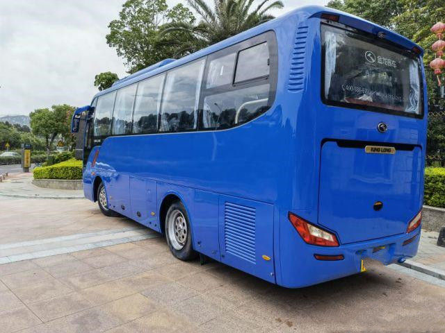 중고 투어 버스 모델 XMQ6859 브랜드 Kinglong 35 석 낮은 킬로미터 유로 III 중고 미니 코치