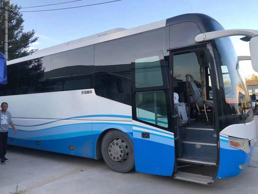 YUTONG BUS ZK6127 중고 코치 버스 판매 Yutong 중고 버스 53 석 저렴한 가격 후방 엔진 왼쪽 스티어링
