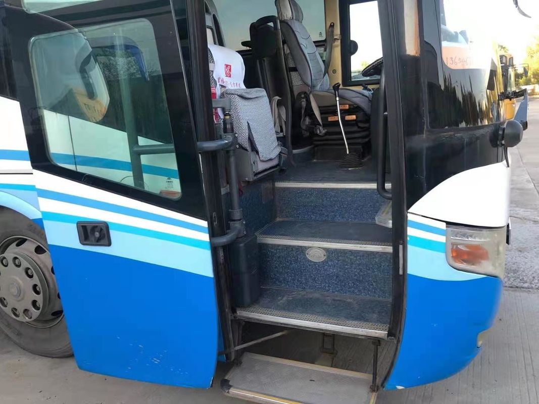 YUTONG BUS ZK6127 중고 코치 버스 판매 Yutong 중고 버스 53 석 저렴한 가격 후방 엔진 왼쪽 스티어링