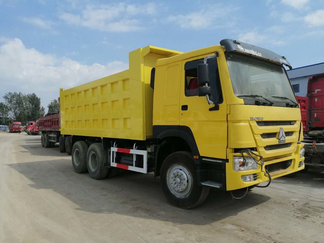 중고 덤프 트럭 SINOTRUK HOWO 덤프 트럭 6x4 덤프 트럭 판매 가나에서 판매 저렴한 중고 덤프 트럭