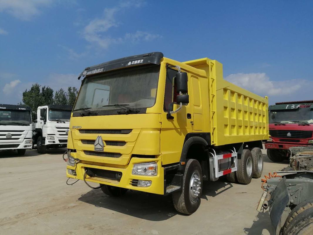 중고 덤프 트럭 SINOTRUK HOWO 덤프 트럭 6x4 덤프 트럭 판매 가나에서 판매 저렴한 중고 덤프 트럭