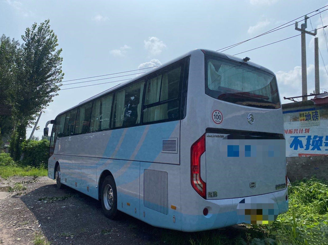 사용된 황금 용 버스 45seats 수동 변속기 디젤 엔진 후방 엔진 Lhd 호화스러운 관광 버스