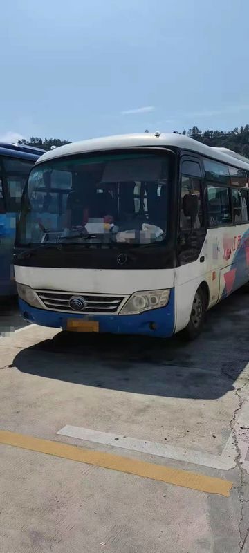 2014년 28 좌석은 관광을 위한 디젤 엔진을 가진 Yutong ZK6729 코치 버스를 사용하는 버스를 이용했습니다