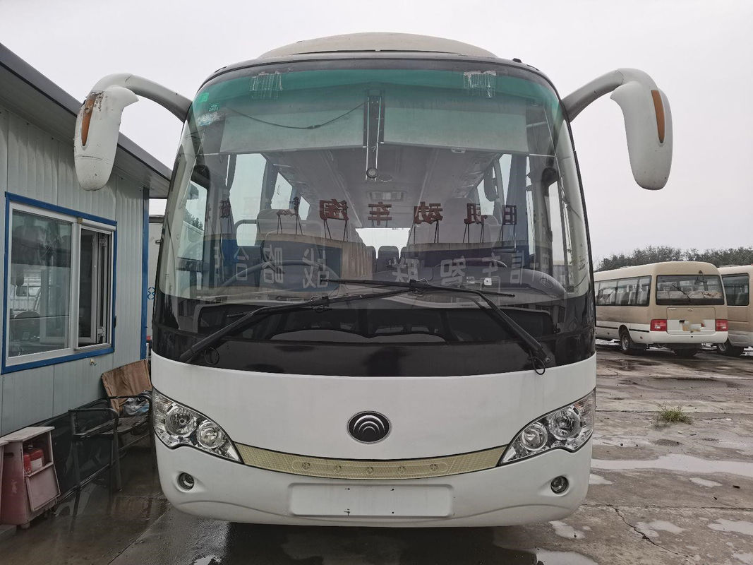 2013년 35석 중고 버스 Yutong 버스 ZK6888 중고 코치 버스 LHD 조타 디젤 엔진