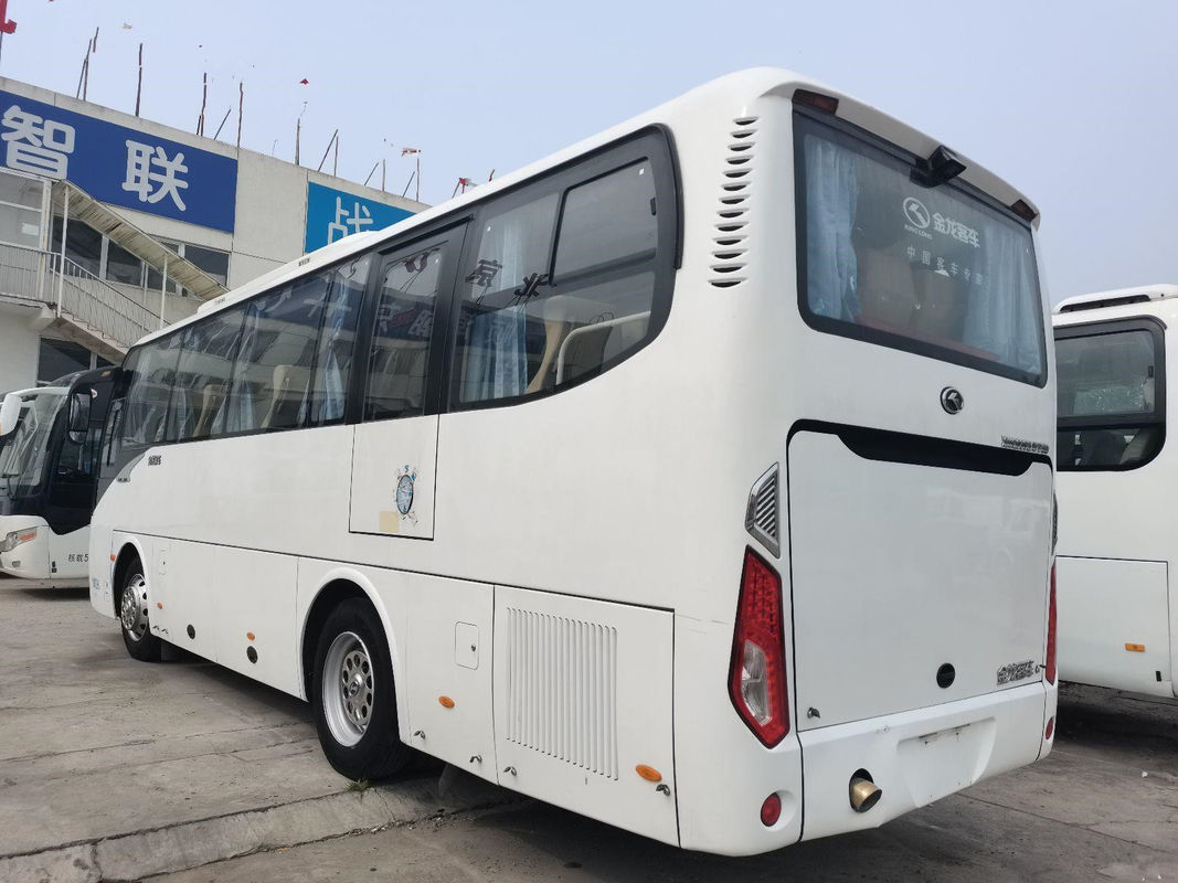 2017 년 39 좌석 사용 버스는 King Long XMQ6898 코치 버스 LHD 버스 디젤 엔진 사고 없음