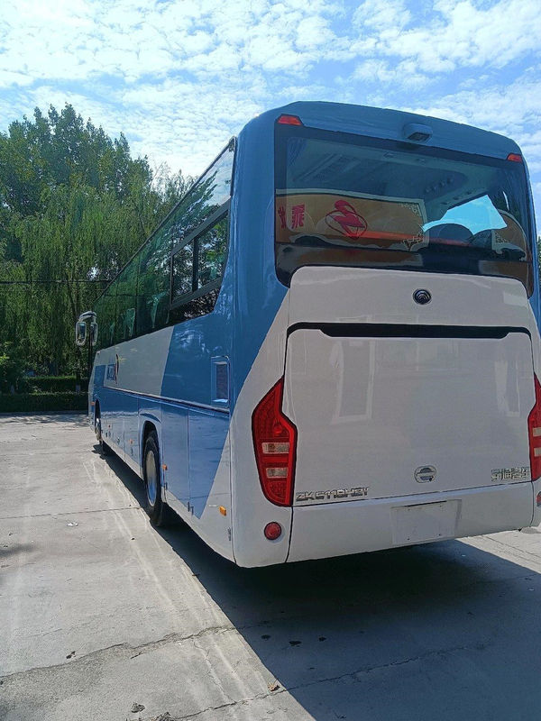 2015 년 51 좌석 양쪽으로 여닫는 문 Zk6119는 새로운 좌석 40000km 주행 거리를 가진 Yutong 버스를 사용했습니다
