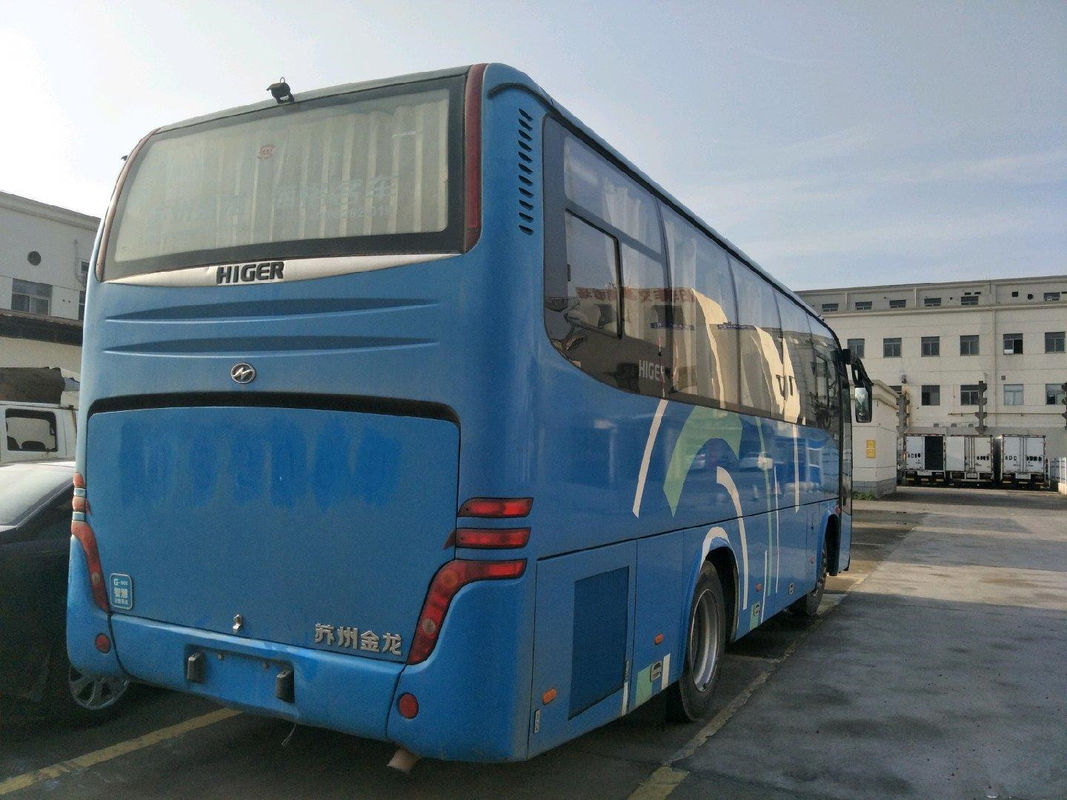 37석 2014년 Higer KLQ6896 버스 중고차 버스 LHD 조타 디젤 엔진 무사고