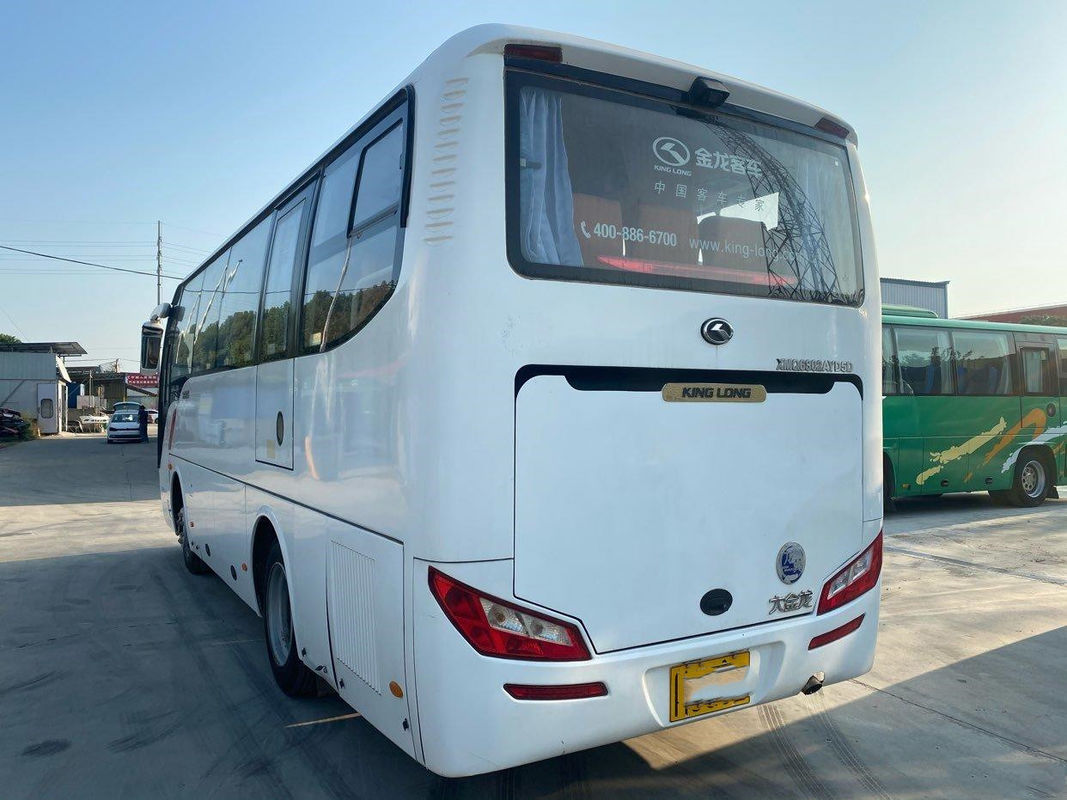 중고 투어 버스 Kinglong XMQ6802 중고 버스 34석 Yuchai 엔진 유로 5 스틸 섀시 고품질