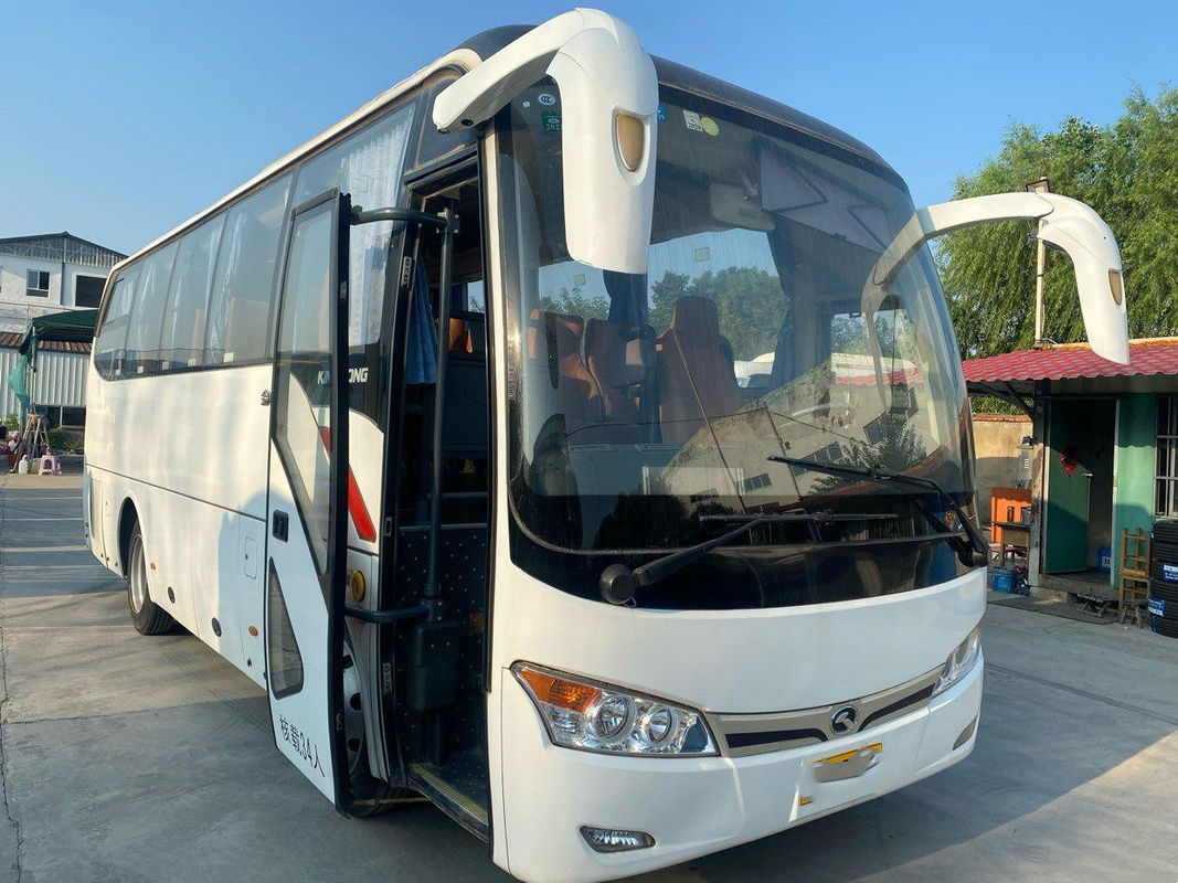 중고 투어 버스 Kinglong XMQ6802 중고 버스 34석 Yuchai 엔진 유로 5 스틸 섀시 고품질