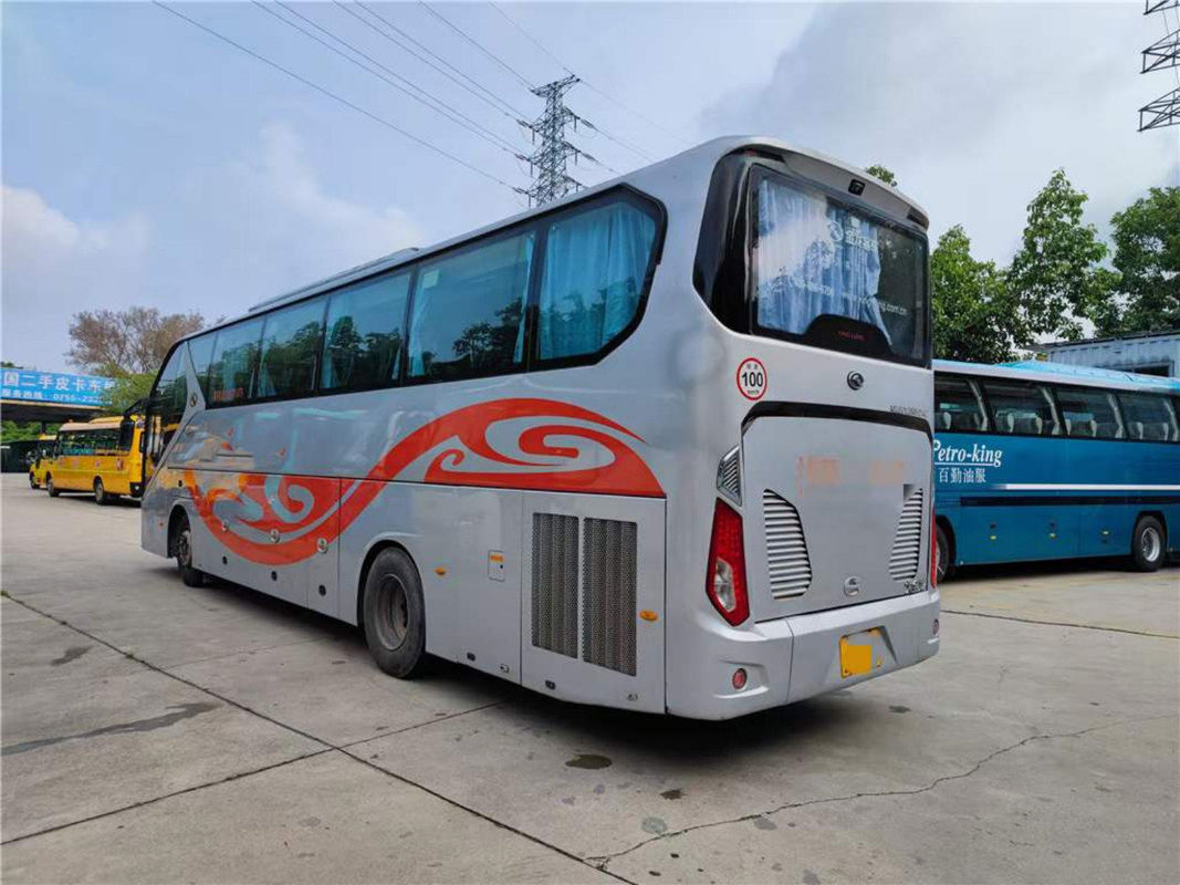 중고 Kinglong Coach XMQ6125 Mini Coach 버스 51 석 Weichai 후방 엔진 버스 Coach 액세서리 와 Yutong Higer