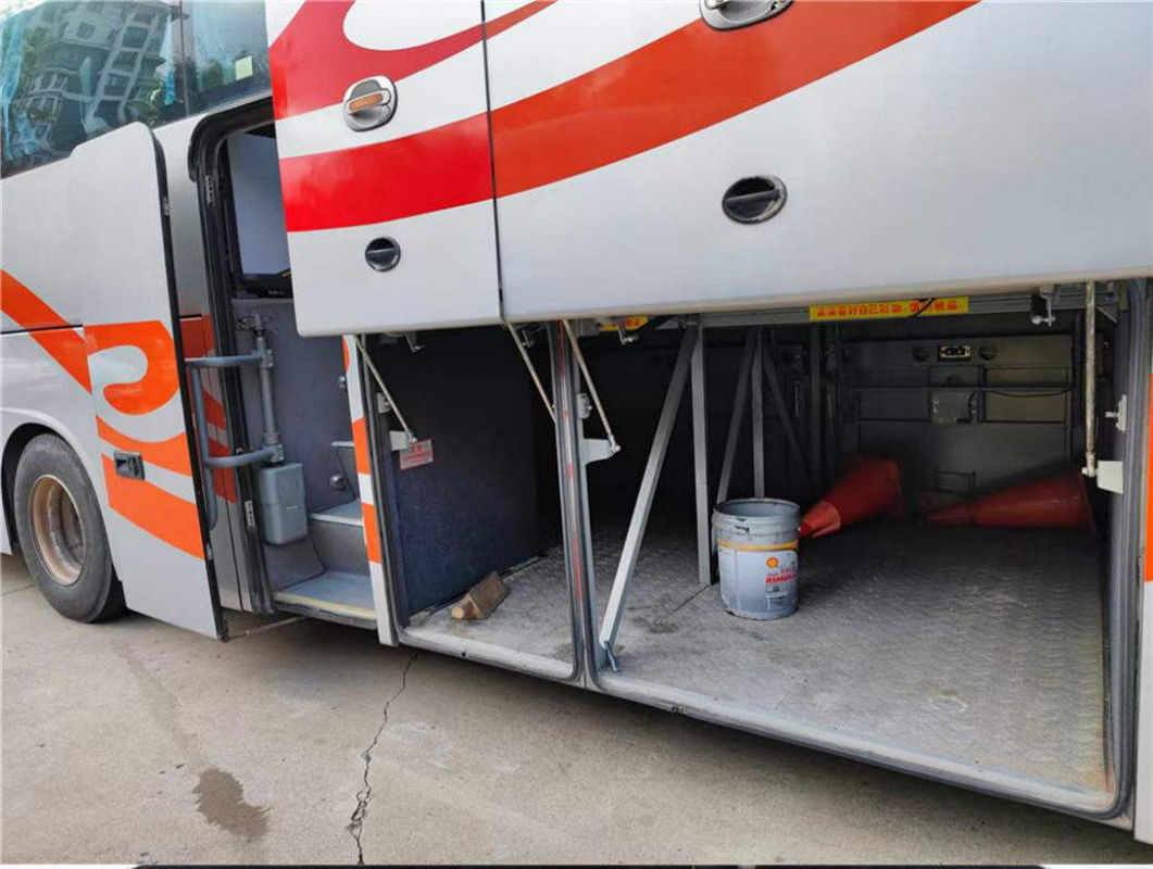 중고 Kinglong Coach XMQ6125 Mini Coach 버스 51 석 Weichai 후방 엔진 버스 Coach 액세서리 와 Yutong Higer