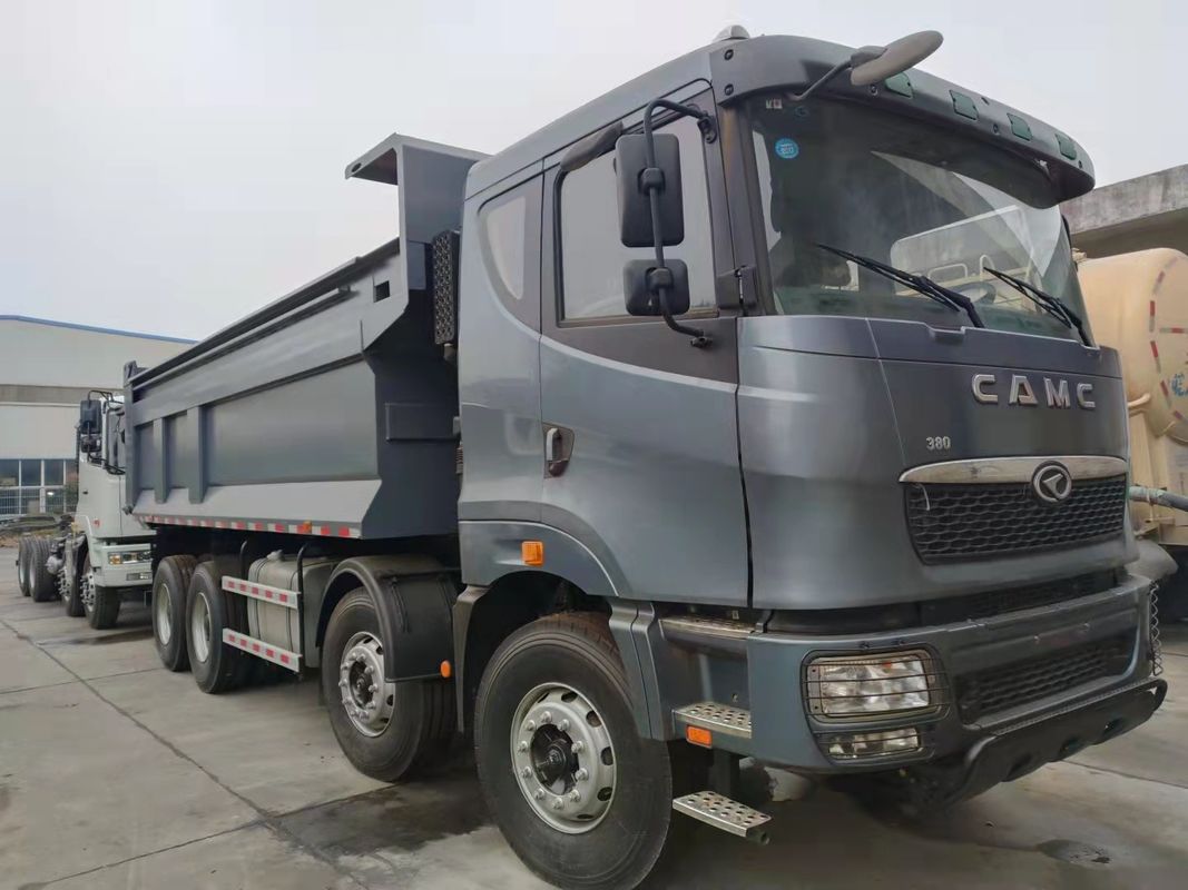 광업 수송을 위한 아주 새로운 CAMC 8x4 385HP 덤프 트럭