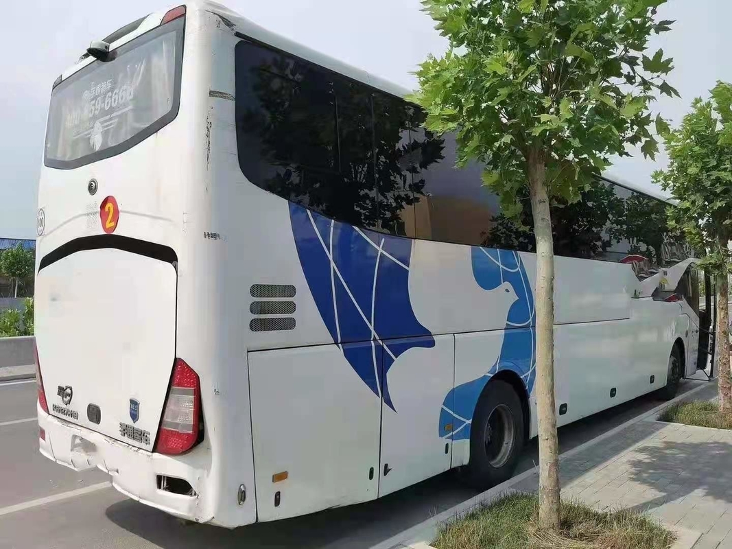 2012년 51석 사용 Yutong ZK6127 버스 중고 코치 버스 새 좌석 커버 디젤 엔진 RHD 양호한 상태