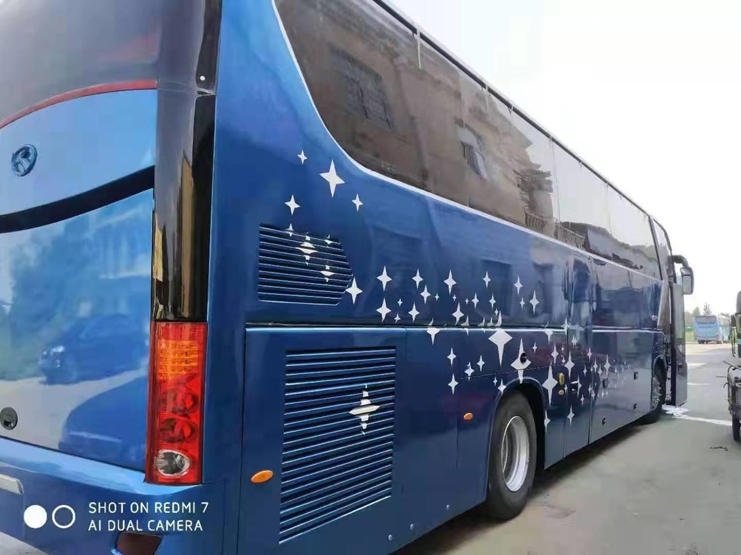 2014년 55개의 좌석은 Kinglong 버스 XMQ6129를 사용하여 에어 컨디셔너 디젤 엔진을 가진 코치 버스를 사용했습니다