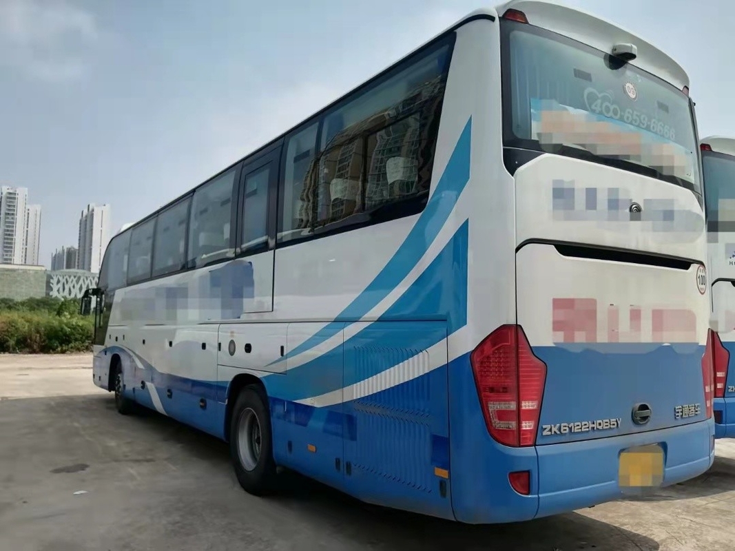 중고 Yutong 버스 코치 ZK6122 전기 학교 버스 50 좌석 버스 De Transport 대중