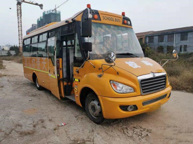 중고 학교 버스 Dongfeng EQ6750 To-Yota 코스터 2018 30인승 버스 코치 버스 중고 44인승