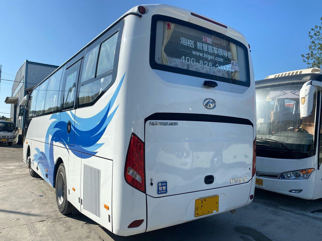 KLQ6882 사용 장거리 버스 버스 50 석 RHD 사용 Yutong 버스 앞 엔진