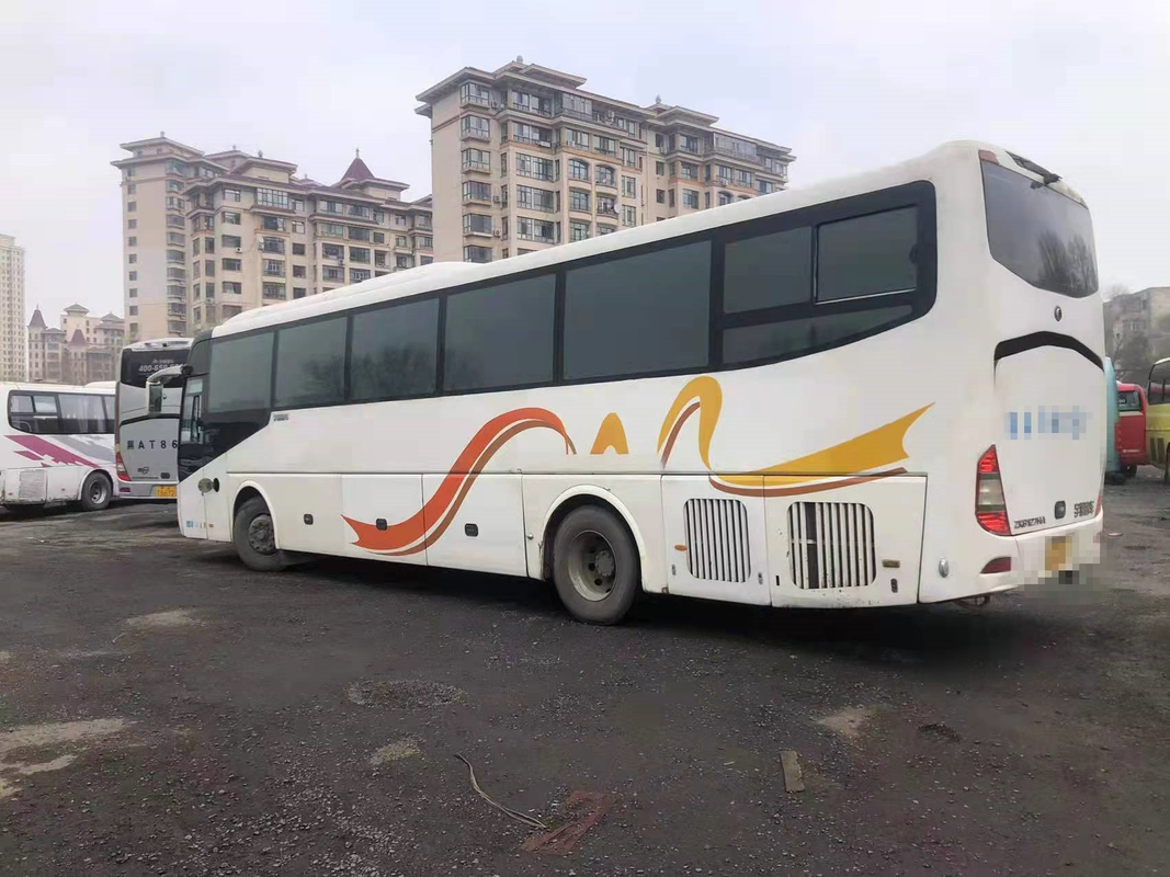사용된 유통 ZK6127 승객 대형 버스 206 kw 100 km/H 후미 엔진 왼손 드라이브