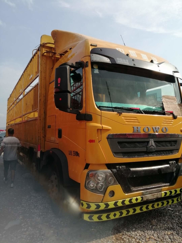 280HP 단일 열은 화물 덤프트럭 6*2 T5G 초침 경량 트럭을 사용했습니다