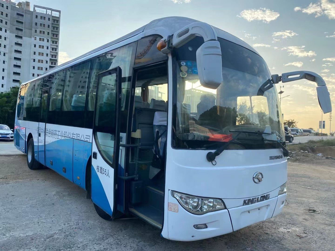 버스 왕 장기간 XMQ6110 버스 코치 사용되 55 자리 2 문 유로 IV 2+3layout