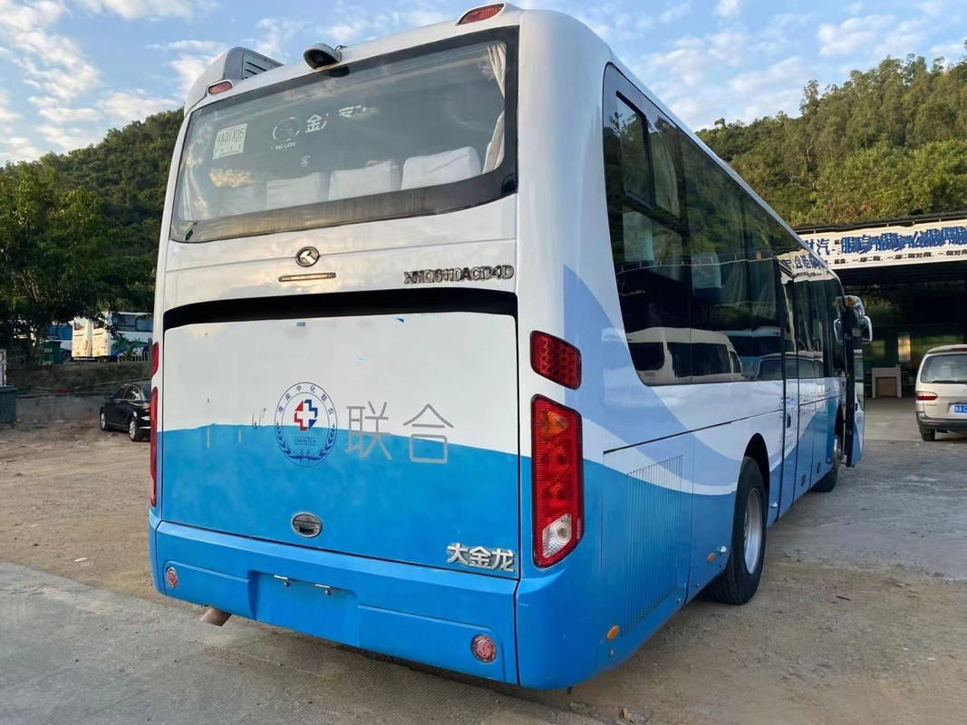 버스 왕 장기간 XMQ6110 버스 코치 사용되 55 자리 2 문 유로 IV 2+3layout