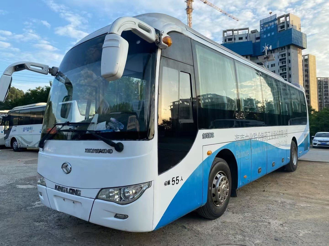 버스 왕 장기간 XMQ6110 버스 코치 사용되 55 자리 2 문 유로 IV 2+3layout