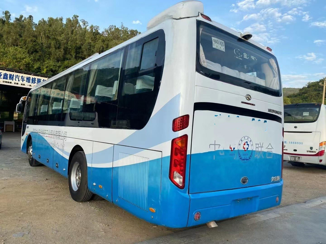 버스 왕 장기간 XMQ6110 버스 코치 사용되 55 자리 2 문 유로 IV 2+3layout