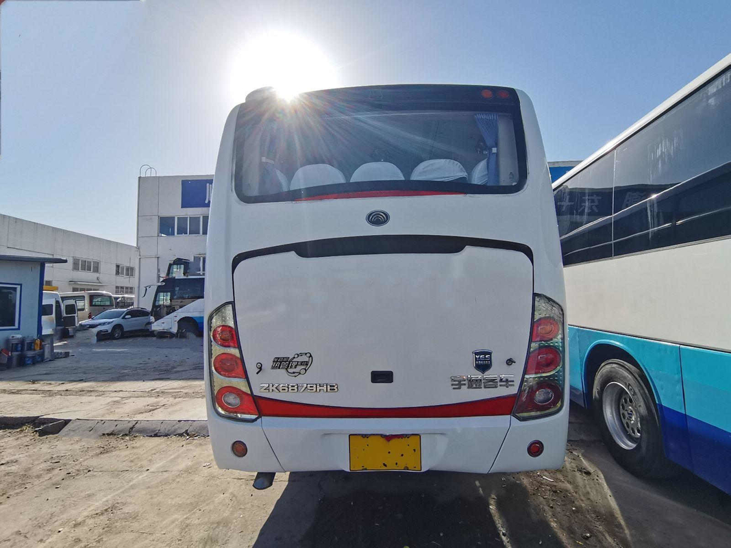 39곳 자리는 브라질 유통에서 대형 버스 LHD 후미 엔진 ZK6879 중고 버스를 사용했습니다