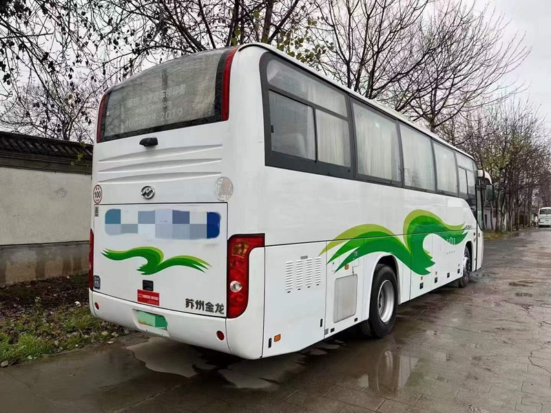 새로운 47대 자리 전기 사용된 더 높은 버스 KLQ6109ev 사용된 대형 버스는 어떤 사고도 연료를 공급하지 않습니다