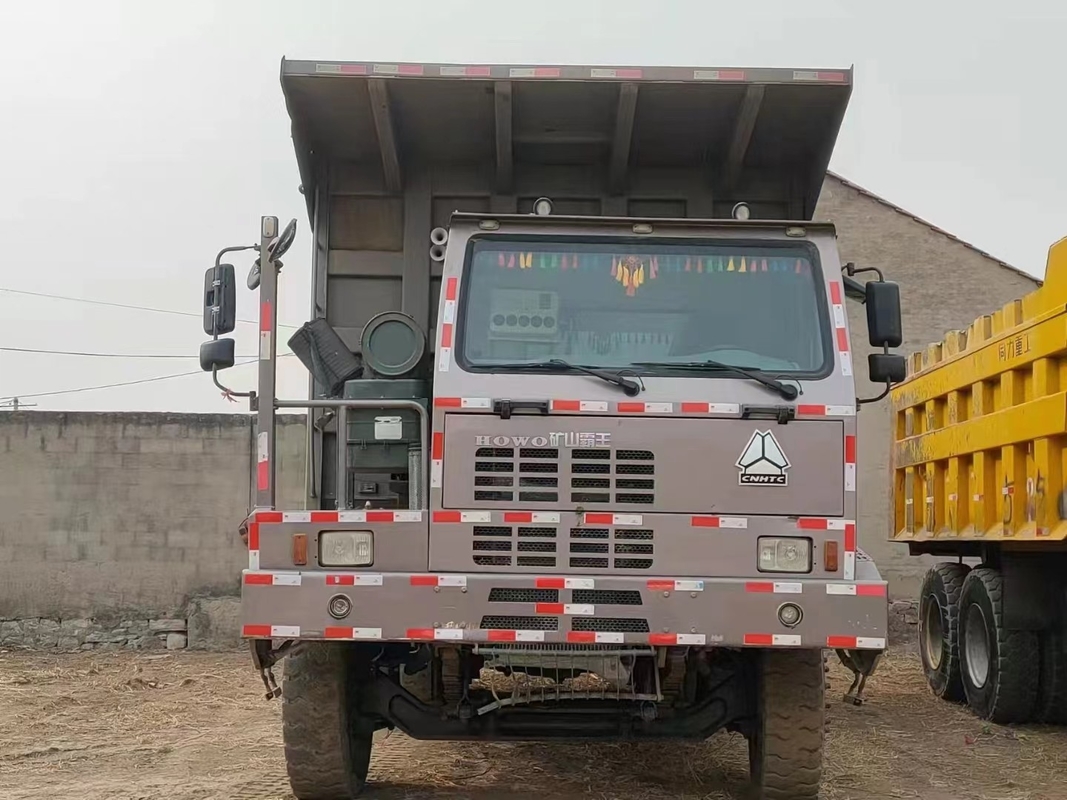 430HP 엔진 120 톤 로드와 중국 HOWO 사용된 덤프트럭 덤퍼는 나의 것을 위해 사용했습니다
