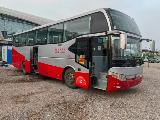 45 인승 사용된 승객 대형 버스 유통 ZK6127은 손 구동 양여닫이 에어백을 남겼습니다