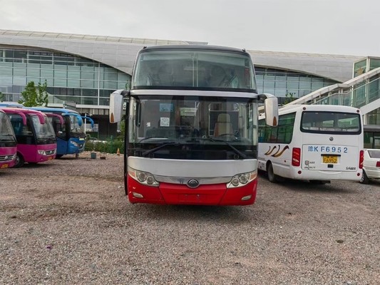 45 인승 사용된 승객 대형 버스 유통 ZK6127은 손 구동 양여닫이 에어백을 남겼습니다