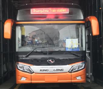 디젤 엔진 RHD 안내와 2021년 53 자리 신상품 킹롱 XMQ6127cy 새로운 코치 버스