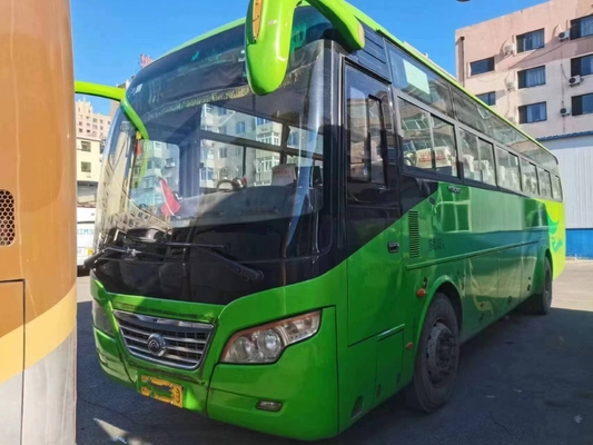 초침 소형 밴 Yutong ZK6102D 정면 엔진 버스 43seater 양쪽으로 여닫는 문 LHD/RHD