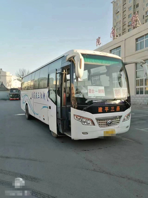 사용된 셔틀 버스 2014년 44 자리 ZK6102D는 전방 엔진으로 버스와 코치들을 사용했습니다