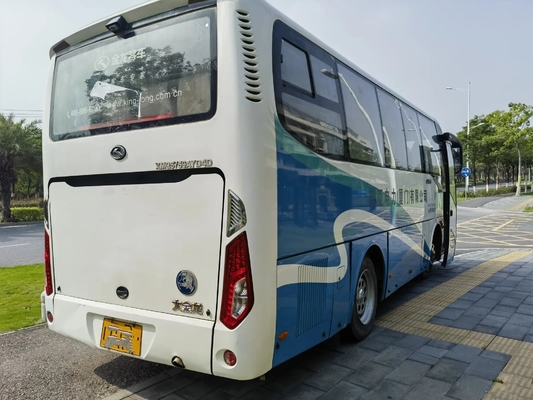 사용된 디젤은 2016년 28 자리 유차이 엔진 4 실린더 외부 개식 도어 킹롱 버스 XMQ675를 버스로 나릅니다