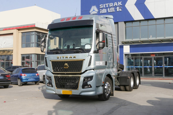 시노트룩 시트랙 트랙터 트럭 C9H 중량 트럭 560HP 6X4 LNG 자동 변속기