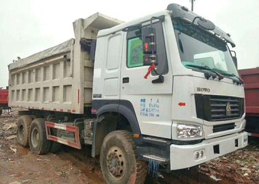 HOWO에 의하여 사용되는 상업적인 덤프 트럭, 사용된 건축 트럭 6*4 드라이브 형태