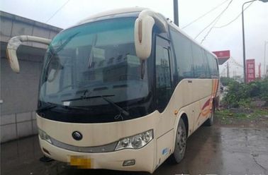 수동 38 좌석 사용 Yutong 버스 ZK6879HAA 중고 관광 버스