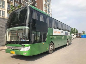 2012 년 Yutong는 차 버스 61 좌석/높이 지붕 녹색에 의하여 사용된 상업적인 버스를 사용했습니다
