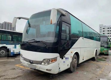 좌석 Zk 6110 백색 색깔이 2013 년에 의하여 디젤에 의하여 사용된 Yutong 58 버스로 갑니다