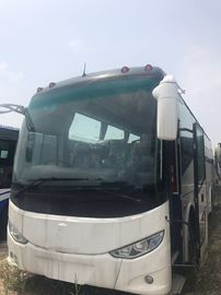 디젤에 의하여 사용되는 차 버스 Shenlong 상표 백색 50 좌석 RHD 드라이브 형태 2018 년