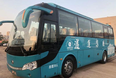9m 길이 Yutong ZK6908 디젤은 상업적인 버스 2015년 39 좌석 ISO 증명서를 사용했습니다