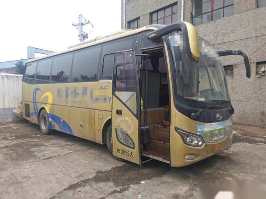 킹롱 XMQ6901 사용된 투어 버스를 조종하는 38 자리 유차이 후미 엔진 6 실린더 270 에이치피 유럽 Ｖ 에어백 샤시 왼쪽