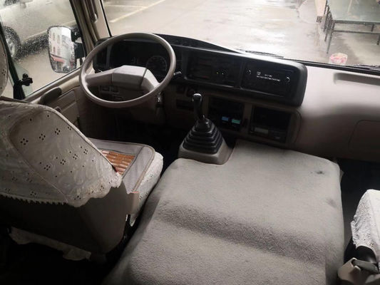 사용된 밑받침 버스 2017 토요타 23 자리 낮은 킬로미터 왼손 드라이브