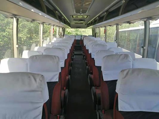 54곳 자리는 좋은 상태에서 유통 ZK6127 버스 사용된 대형 버스 2014년 디젤 엔진을 이용했습니다