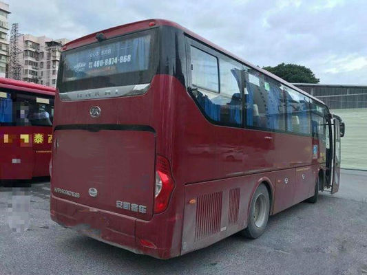 앙카이 브랜드는 아프리카를 위한 투어 버스 HFF6909 38 좌석 에어백 샤시 유차이 엔진 낮은 킬로미터 사용된 일반인 버스를 사용했습니다