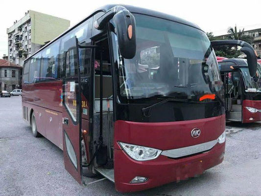 앙카이 브랜드는 아프리카를 위한 투어 버스 HFF6909 38 좌석 에어백 샤시 유차이 엔진 낮은 킬로미터 사용된 일반인 버스를 사용했습니다