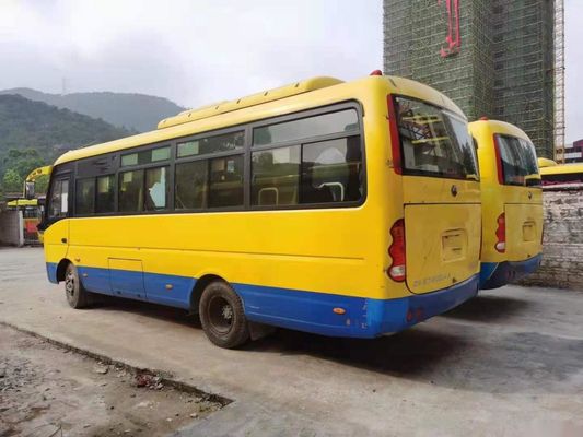 사용된 Yutong 소형 버스 ZK6720d 전방 엔진 95kw Yuchai 좋은 여객 버스 Euro IV 26seats